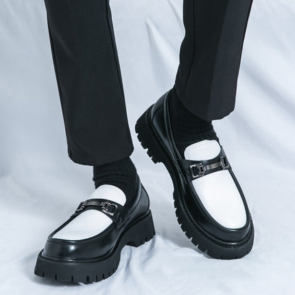TALKLESS - Flat heelLeather Shoes---7644 - TALKLESSFASHION