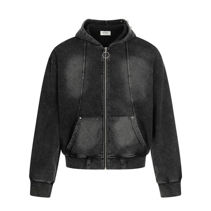 Ringed Echo Hoodie Jacket