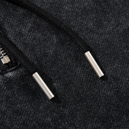 Graphic  Washed Hooded Pullover