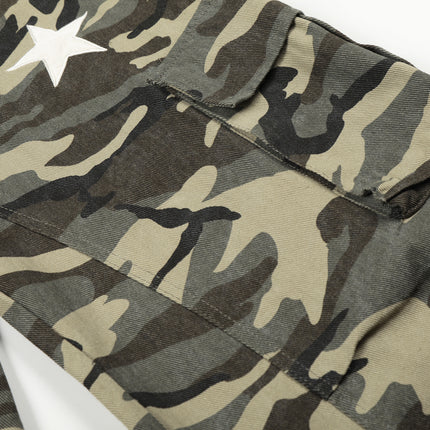 New American Street Chao High Street Personality Design Camouflage Casual Pants