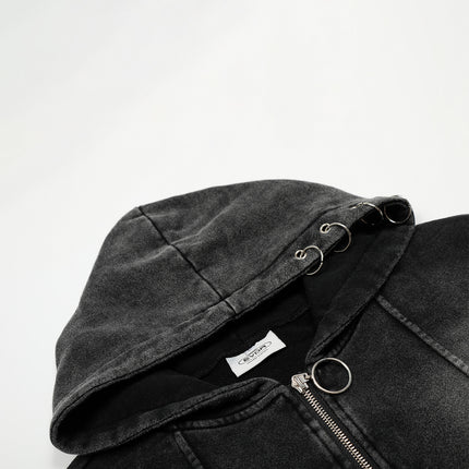 Ringed Echo Hoodie Jacket
