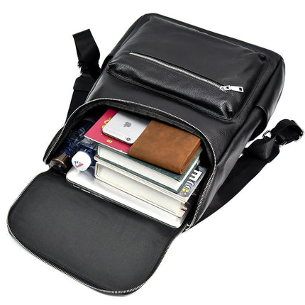 100% Leather Backpack bag ---8007 - TALKLESSFASHION