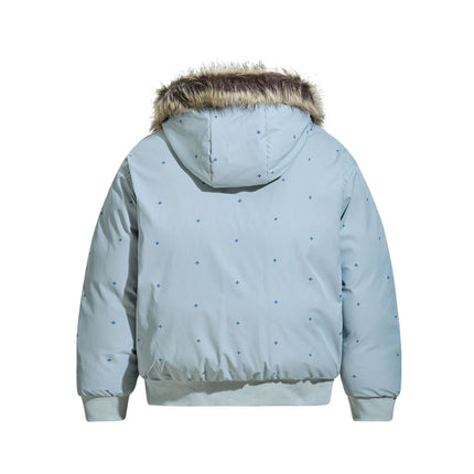 Simple Versatile Hooded Padded Jacket