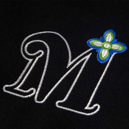 Heavy industry embroidery letter baseball uniform jacket