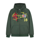 M / green