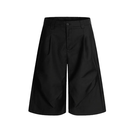 American Retro Drapy Pleated Suit Pants