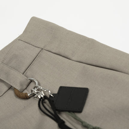 American Retro Drapy Pleated Suit Pants