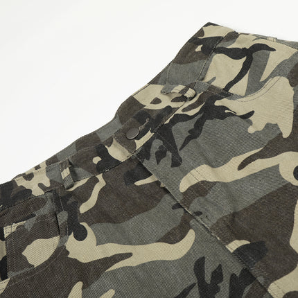 New American Street Chao High Street Personality Design Camouflage Casual Pants