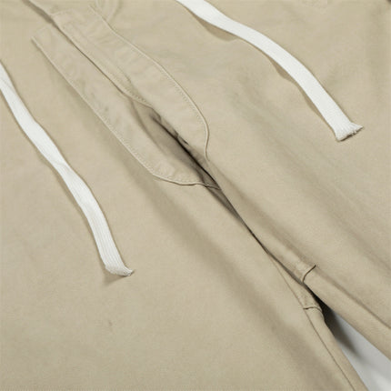Workwear wide-leg slacks men's high street American vibe trendy design sense multi-pocket loose silhouette scimitar trousers