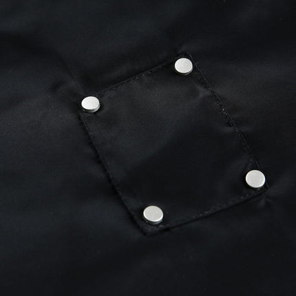 Retro Contrast Stitching Loose Padded Jacket