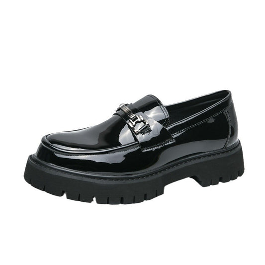 TALKLESS - Flat heelLeather Shoes---7644 - TALKLESSFASHION