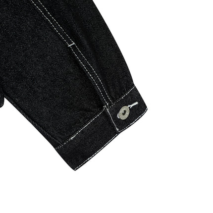 Chaotic High Street Individuality Design Loose Denim Jacket
