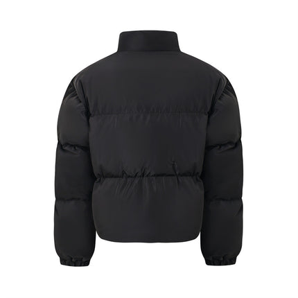 thickened semi-turtleneck warm bread jacket