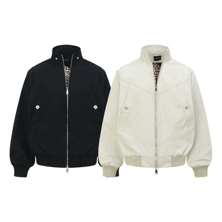 Metal Buckle Spring Loose Jacket Coat—7755 - TALKLESSFASHION