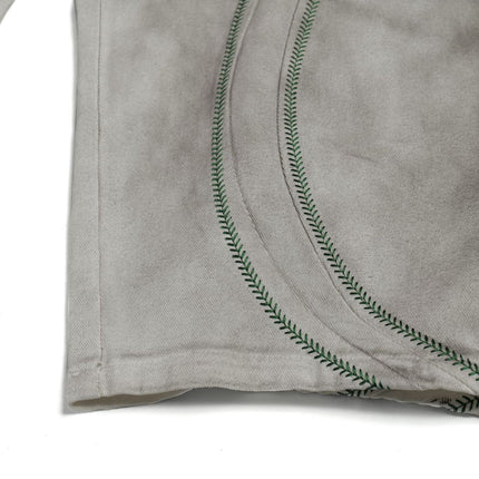 Street Personality Contrast Line Loose Casual Pants