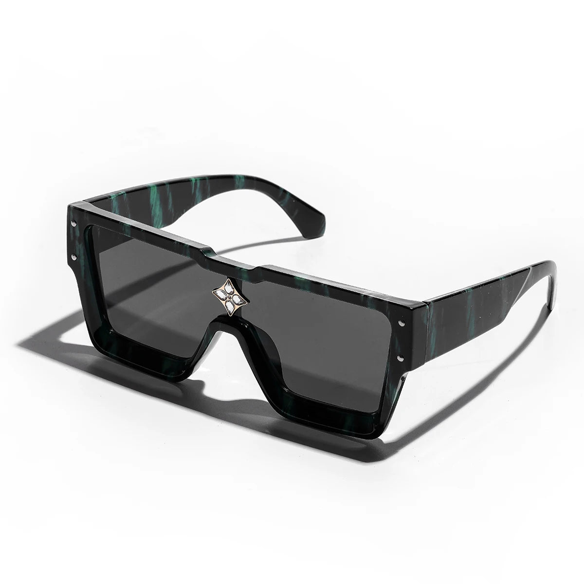 Retro Black Square Sunglasses----3255 - TALKLESSFASHION