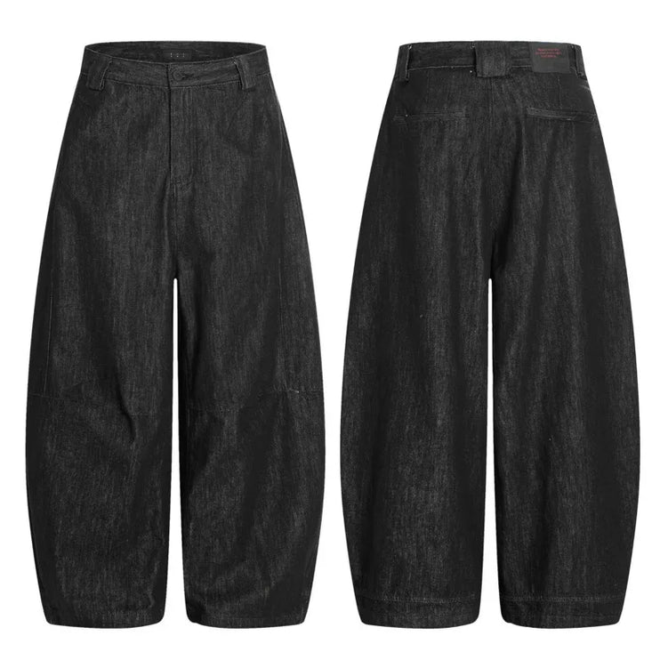 TALKLESS Curved Washed Splicing Casual Jeans ----3400 - TALKLESSFASHION