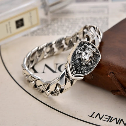 domineering lion tank bracelet - TALKLESSFASHION