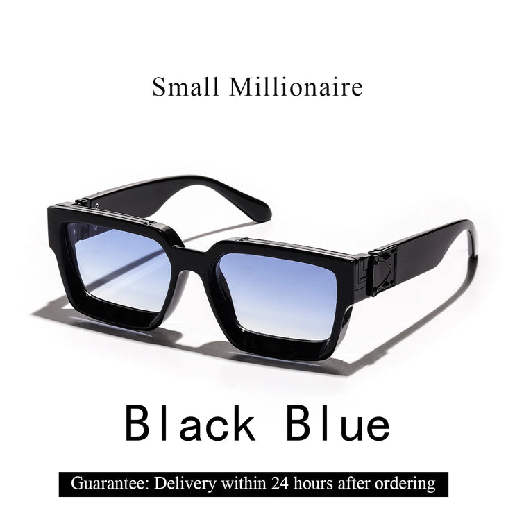 Retro Black Square Sunglasses----3255 - TALKLESSFASHION
