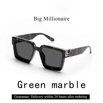 Retro Black Square Sunglasses----3255 - TALKLESSFASHION