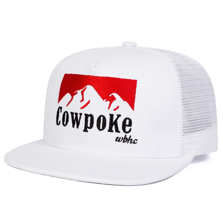 COWPOKE Letter Embroidery cap —-5100 - TALKLESSFASHION