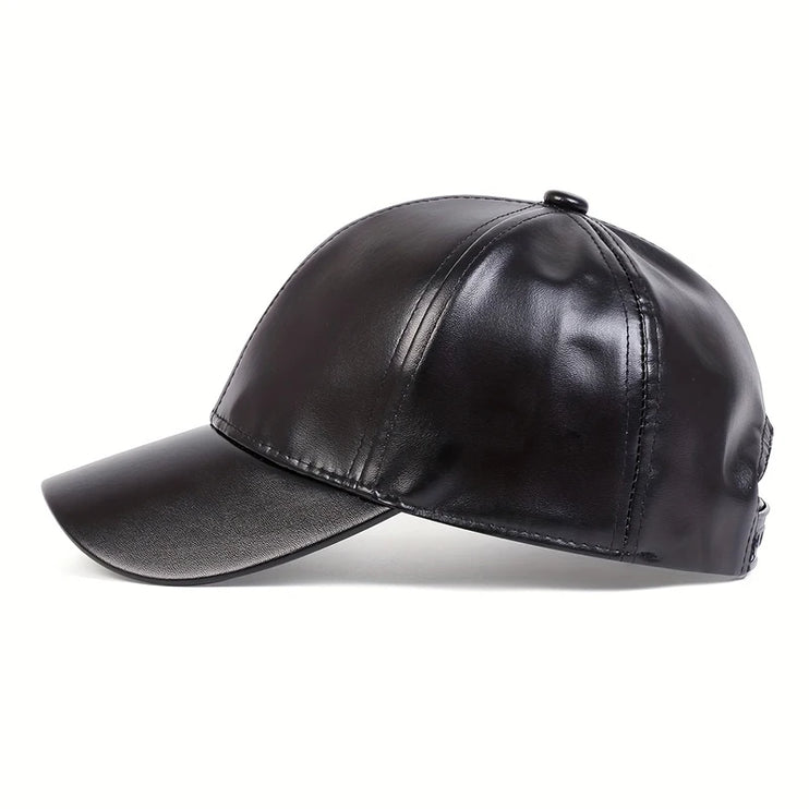 Bucket Leather Cap——5005 - TALKLESSFASHION
