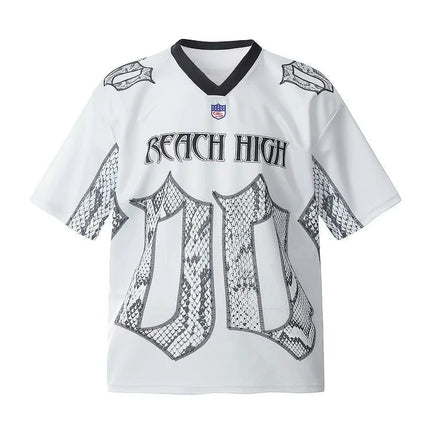Alphanumeric Printed T-Shirt - TALKLESSFASHION