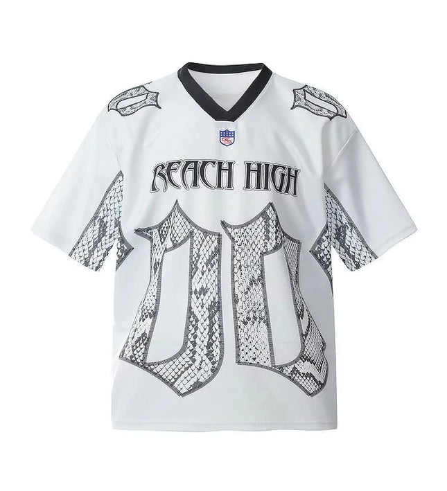 Alphanumeric Printed T-Shirt - TALKLESSFASHION