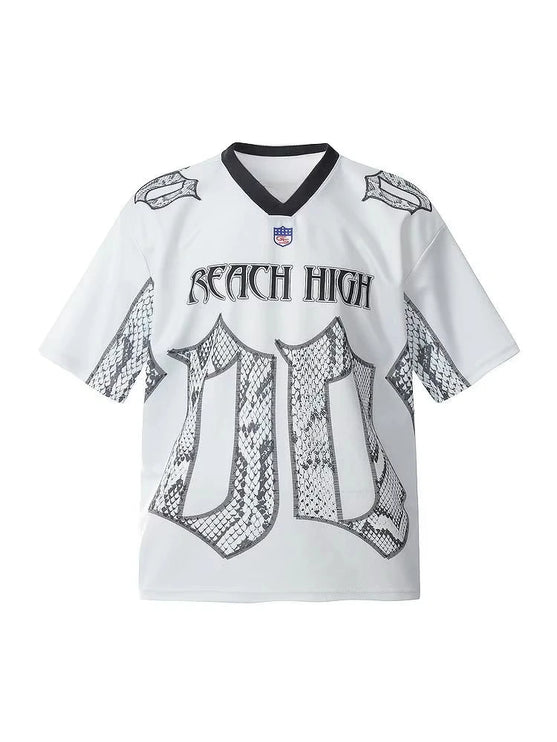 Alphanumeric Printed T-Shirt - TALKLESSFASHION
