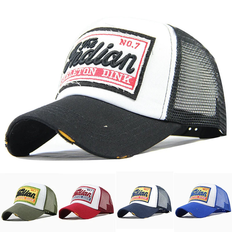 Embroidery Mesh Cap ——9552 - TALKLESSFASHION