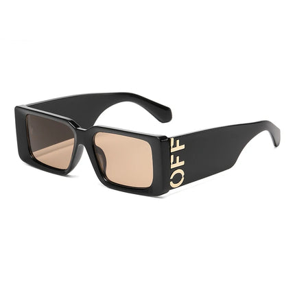 Fashion Sunglasses Colorful Square Frame Women'S Wide Leg Sun Glasses Retro UV Resistant Eyeglasses Unisex - TALKLESSFASHION
