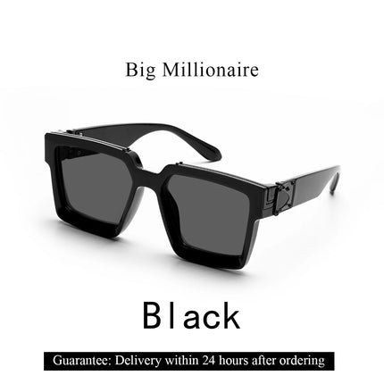 Retro Black Square Sunglasses----3255 - TALKLESSFASHION