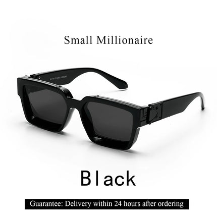 Retro Black Square Sunglasses----3255 - TALKLESSFASHION