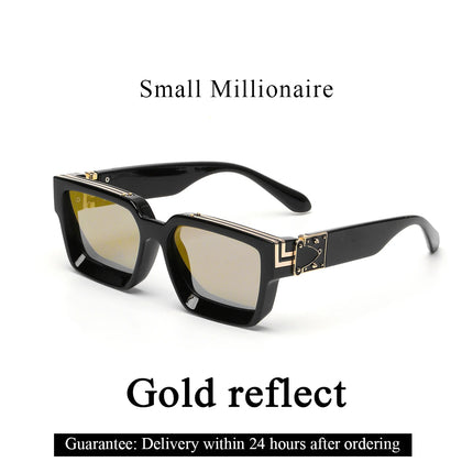 Retro Black Square Sunglasses----3255 - TALKLESSFASHION