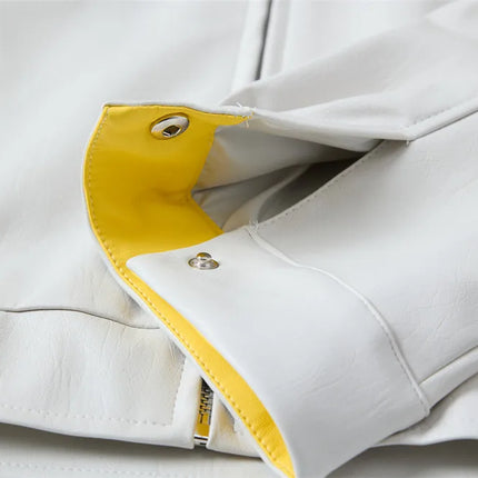 Letter Embroidery Stand Collar Jacket