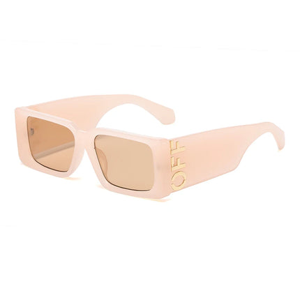 Fashion Sunglasses Colorful Square Frame Women'S Wide Leg Sun Glasses Retro UV Resistant Eyeglasses Unisex - TALKLESSFASHION