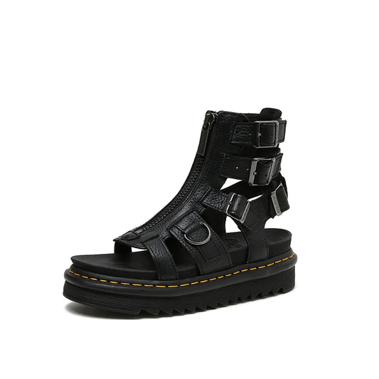 Roman Unisex Leather Sandals - TALKLESSFASHION