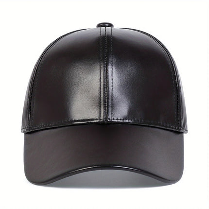 Bucket Leather Cap——5005 - TALKLESSFASHION