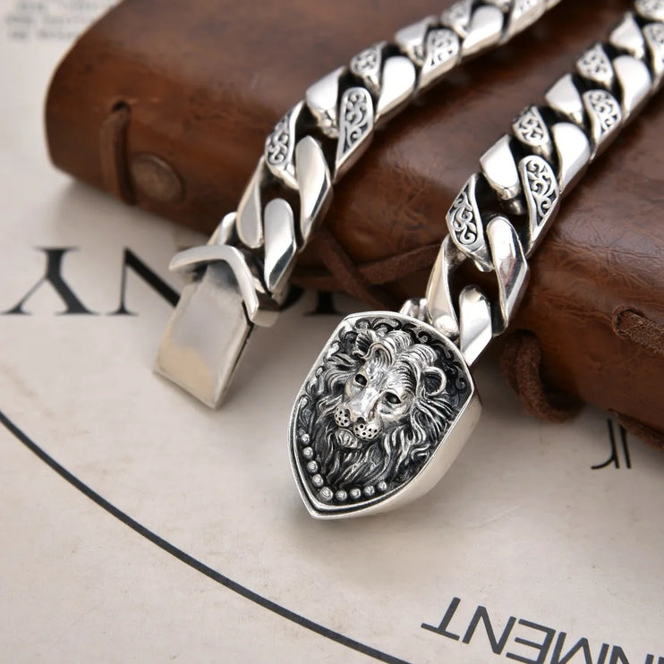 domineering lion tank bracelet - TALKLESSFASHION