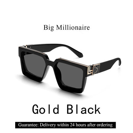 Retro Black Square Sunglasses----3255 - TALKLESSFASHION