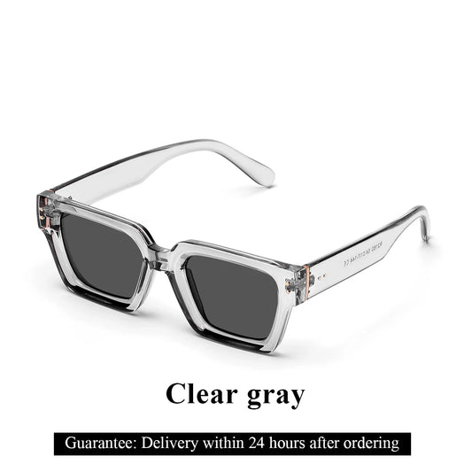 Retro Black Square Sunglasses----3255 - TALKLESSFASHION