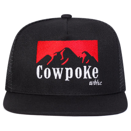 COWPOKE Letter Embroidery cap —-5100 - TALKLESSFASHION