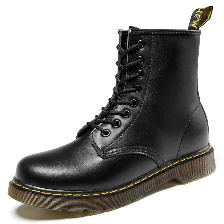 Genuine Leather Ankle Boots--------0081 - TALKLESSFASHION