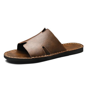 TALKLESS Luxury Leather Slippers—-2643 - TALKLESSFASHION