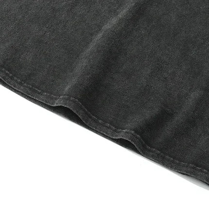 Heavyweight Washed Retro Aged Sleeveless T-Shirt--------4212