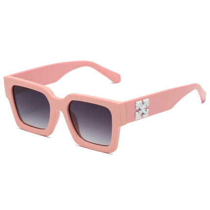 Box Retro Sunglasses Fashion Trend Snowflake Xins Sunglasses Men'S and Women'S Sunglasses Glasses Sunglasses - TALKLESSFASHION