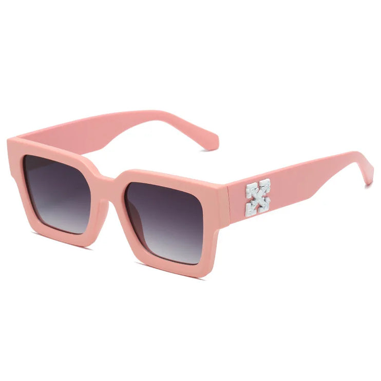 Box Retro Sunglasses Fashion Trend Snowflake Xins Sunglasses Men'S and Women'S Sunglasses Glasses Sunglasses - TALKLESSFASHION