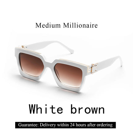 Retro Black Square Sunglasses----3255 - TALKLESSFASHION