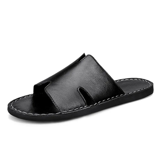 TALKLESS Luxury Leather Slippers—-2643 - TALKLESSFASHION