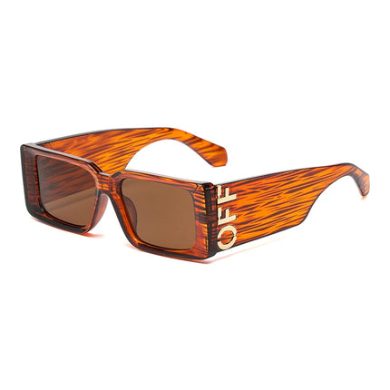Fashion Sunglasses Colorful Square Frame Women'S Wide Leg Sun Glasses Retro UV Resistant Eyeglasses Unisex - TALKLESSFASHION